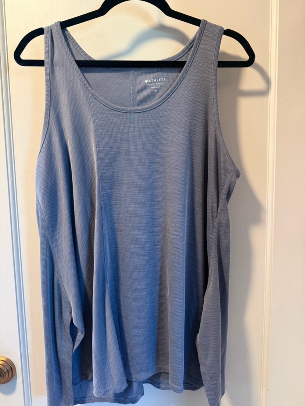 Athleta Periwinkle Blue Relaxed Tank Top